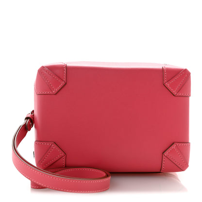 Hermes Tadelakt Mini Pochette Maxibox Rose Lipstick 1 of 9