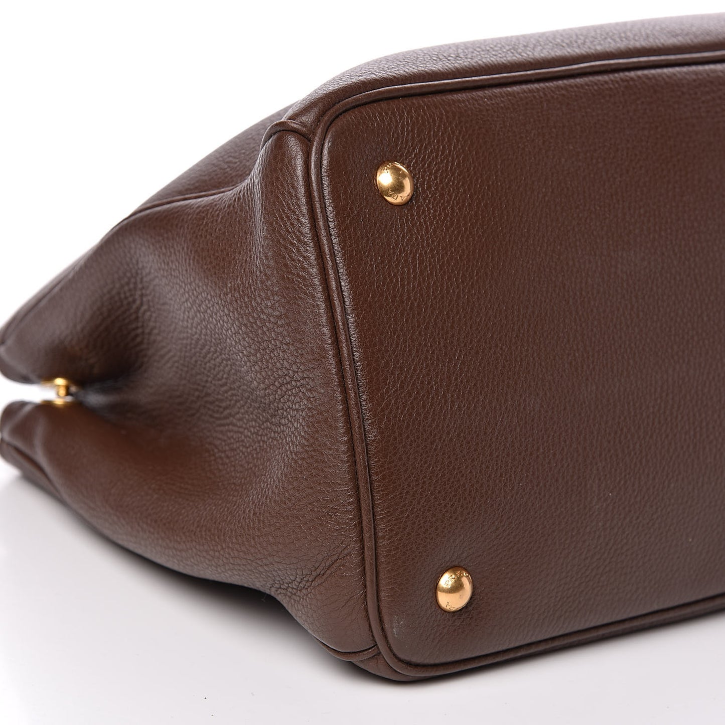 Vitello Daino Shoulder Bag Bruciato