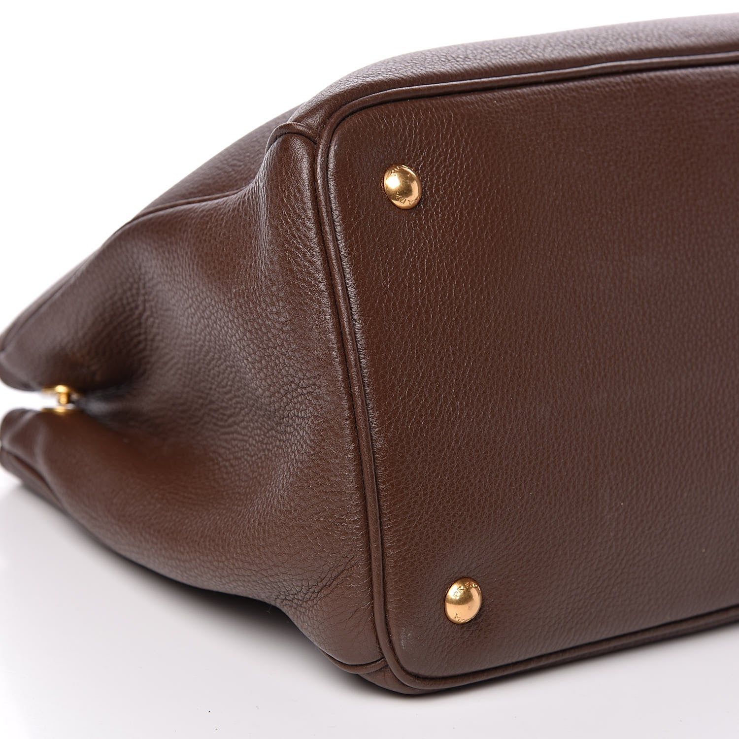Prada Vitello Daino Shoulder Bag Bruciato 9 of 11
