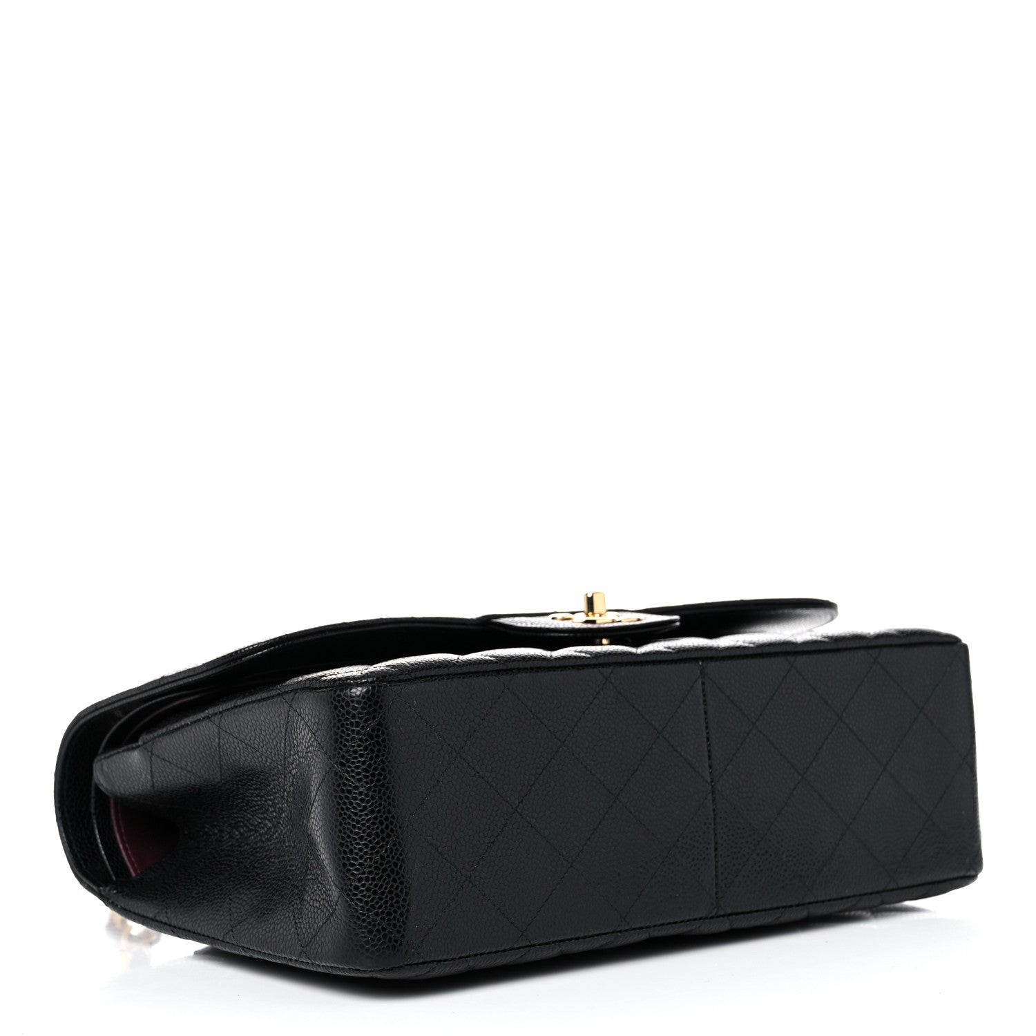Chanel Caviar Quilted Jumbo Double Flap Black 4 of 9
