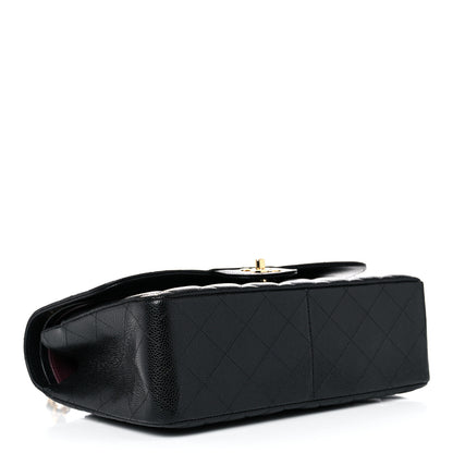 Chanel Caviar Quilted Jumbo Double Flap Black 4 of 9