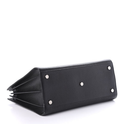 Saint Laurent Grained Calfskin Large Sac De Jour Carryall Black 3 of 10