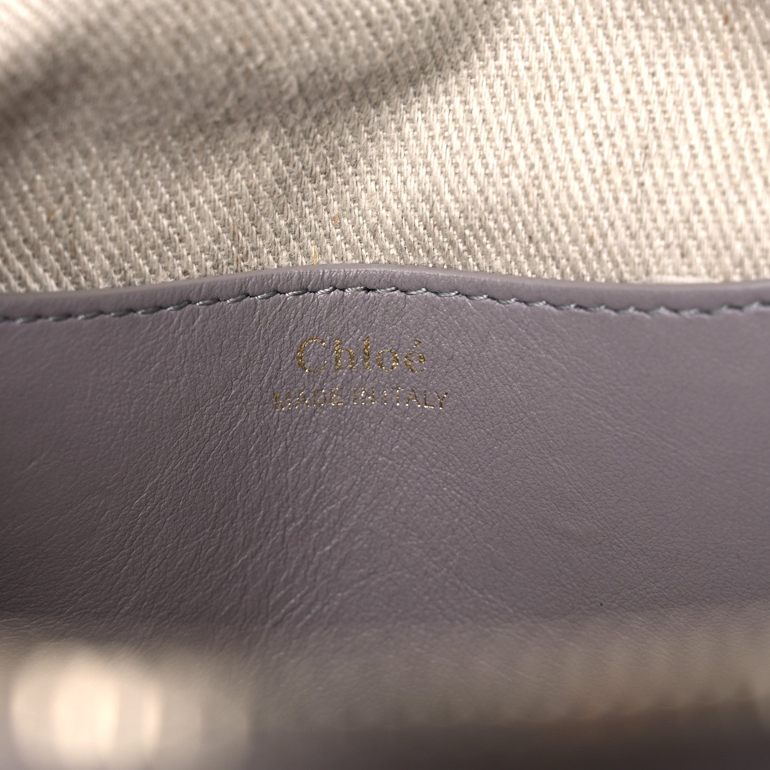 Chloe Calfskin Mini Judy Shoulder Bag Cashmere Grey 6 of 11