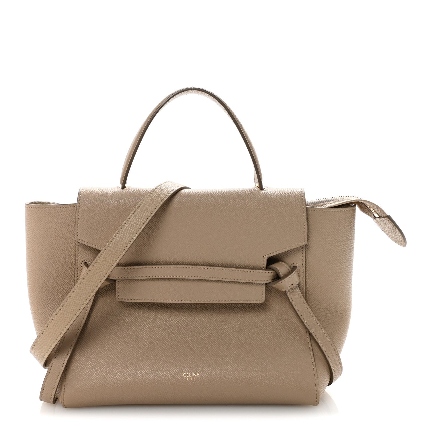 Celine Grained Calfskin Micro Belt Bag Light Taupe 1 of 11