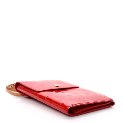 Louis Vuitton Vernis Walker Wallet Red 4 of 8