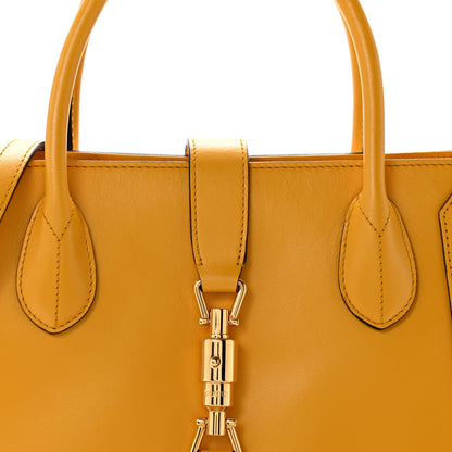 Gucci Boarded Plutone Calfskin Medium Jackie 1961 Tote Crop 8 of 12