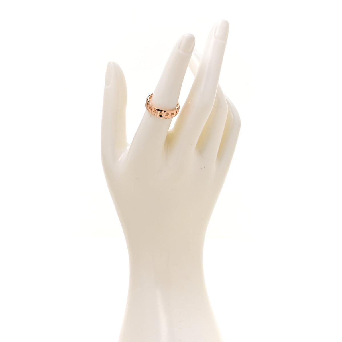 18K Rose Gold T True Wide Ring 54 7