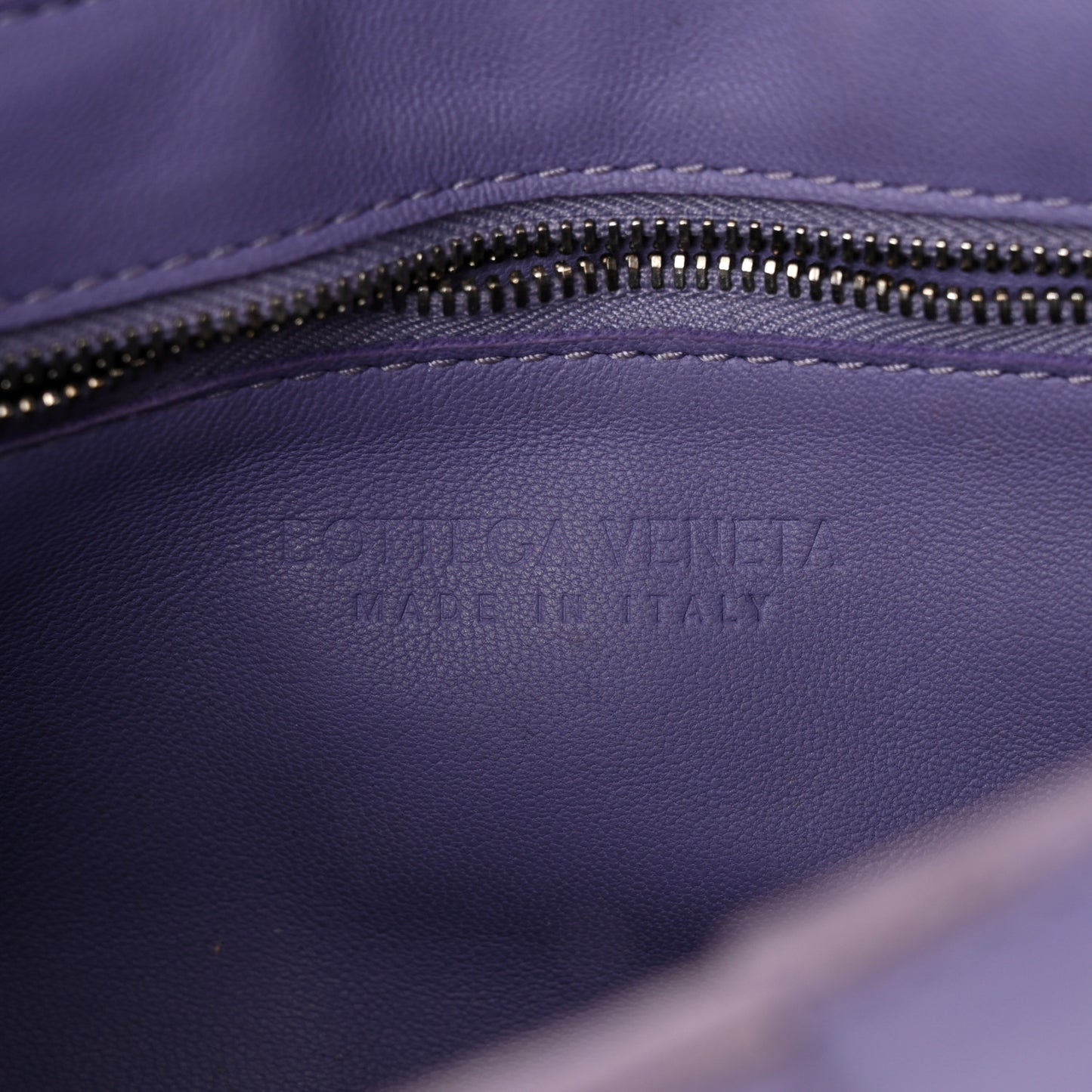 Lambskin Intreccio Cassette Crossbody Bag Wisteria
