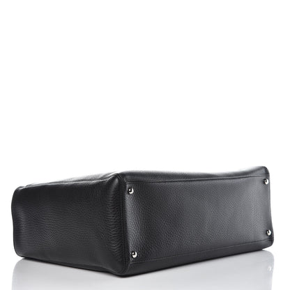 Chanel Calfskin Cerf Executive Shopper Tote Black 4 of 13
