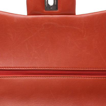 Chanel Lambskin Quilted Jumbo Double Flap Red 11 of 20