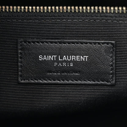 Saint Laurent Grained Calfskin Small Sac De Jour Black 6 of 10