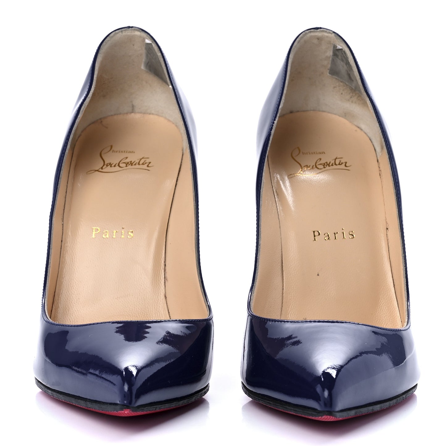 Patent Pigalle Follies 100 Pumps 38.5 China Blue