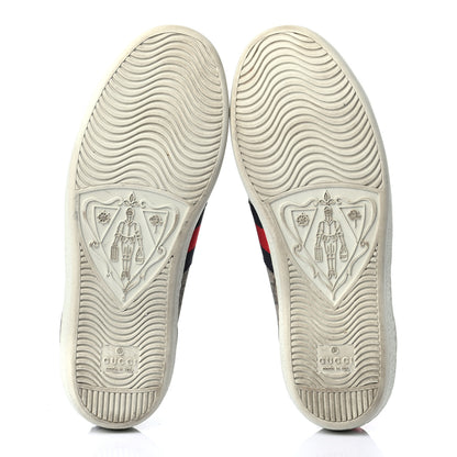 Gucci GG Supreme Monogram Womens Ace Low-Top Sneaker 36 Beige 5 of 7