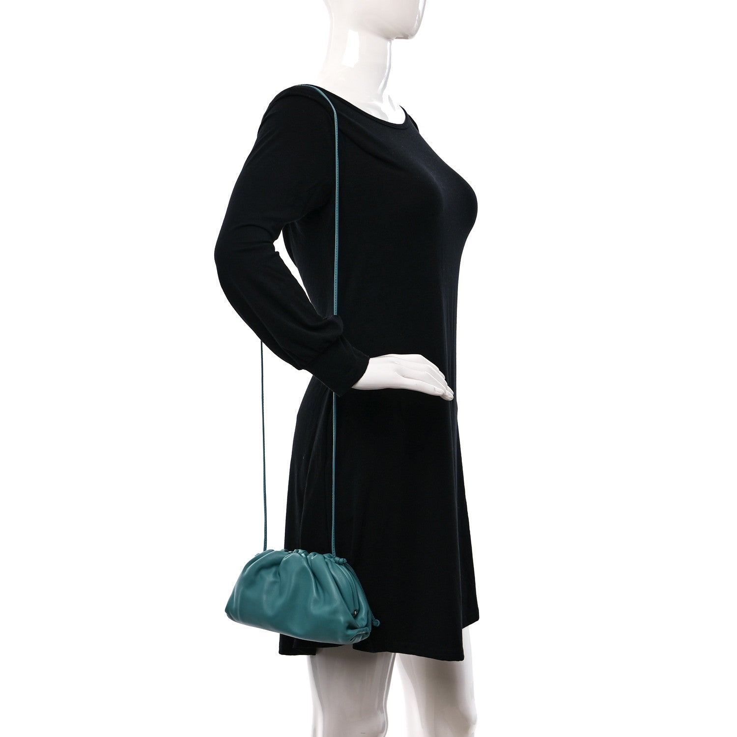 Bottega Veneta Butter Calfskin The Mini Pouch Mallard 2 of 11
