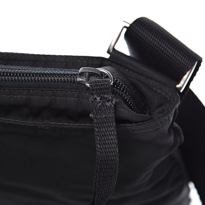 Prada Nylon Vela Flat Messenger Bag Black 11 of 11