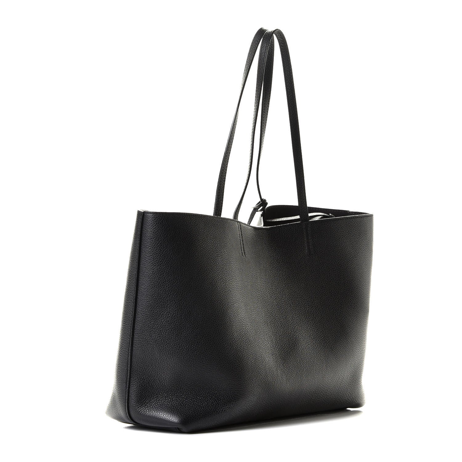 Jimmy Choo Grainy Calfskin Nine2Five East West Tote Black 4 of 14
