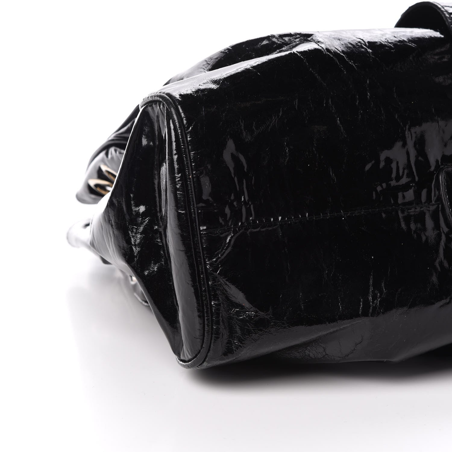 Jimmy Choo Crushed Patent Ramona Black 10 of 11