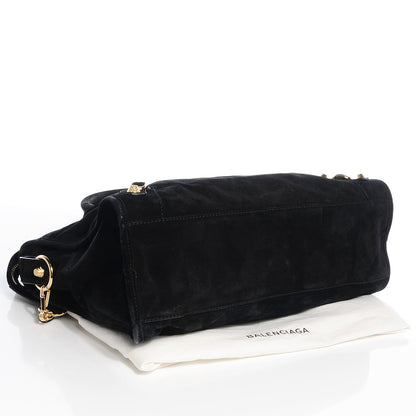 Balenciaga Baby Daim Suede Giant 12 Gold Hardware City Black 4 of 11
