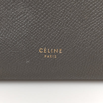 Celine Grained Calfskin Mini Belt Bag Grey 6 of 9
