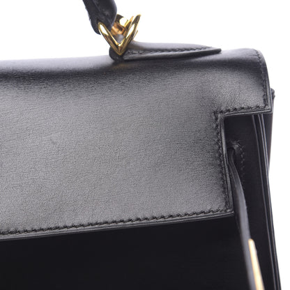 Hermes Box Kelly Retourne 32 Black 10 of 15