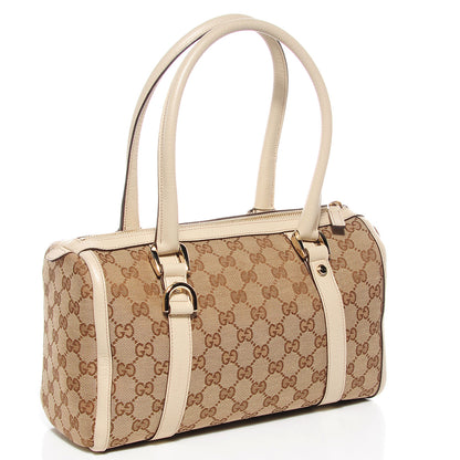 Gucci Monogram Small Abbey Boston Off White 3 of 8