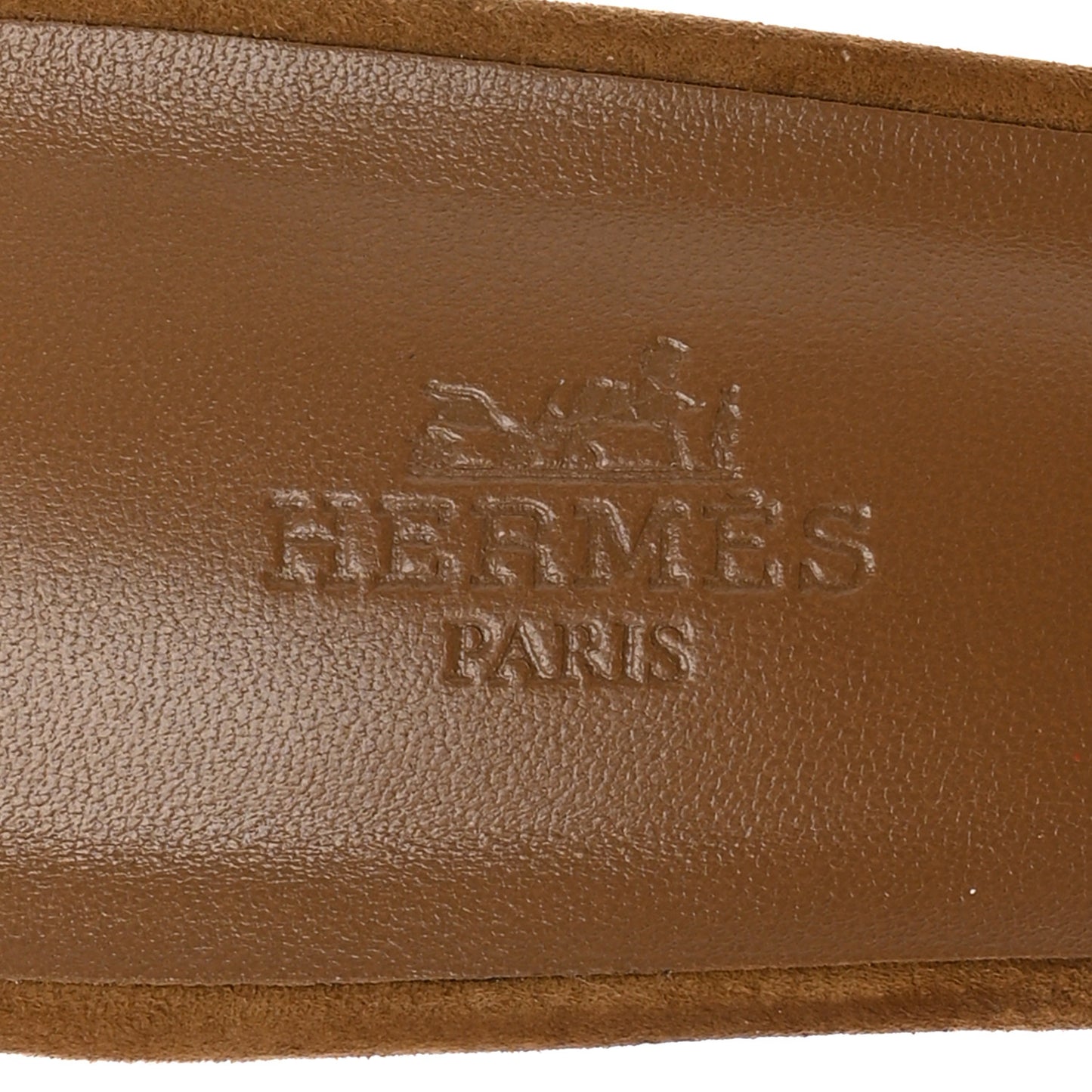 Suede Goatskin Helia 60 Sandals 41 Brun Fume