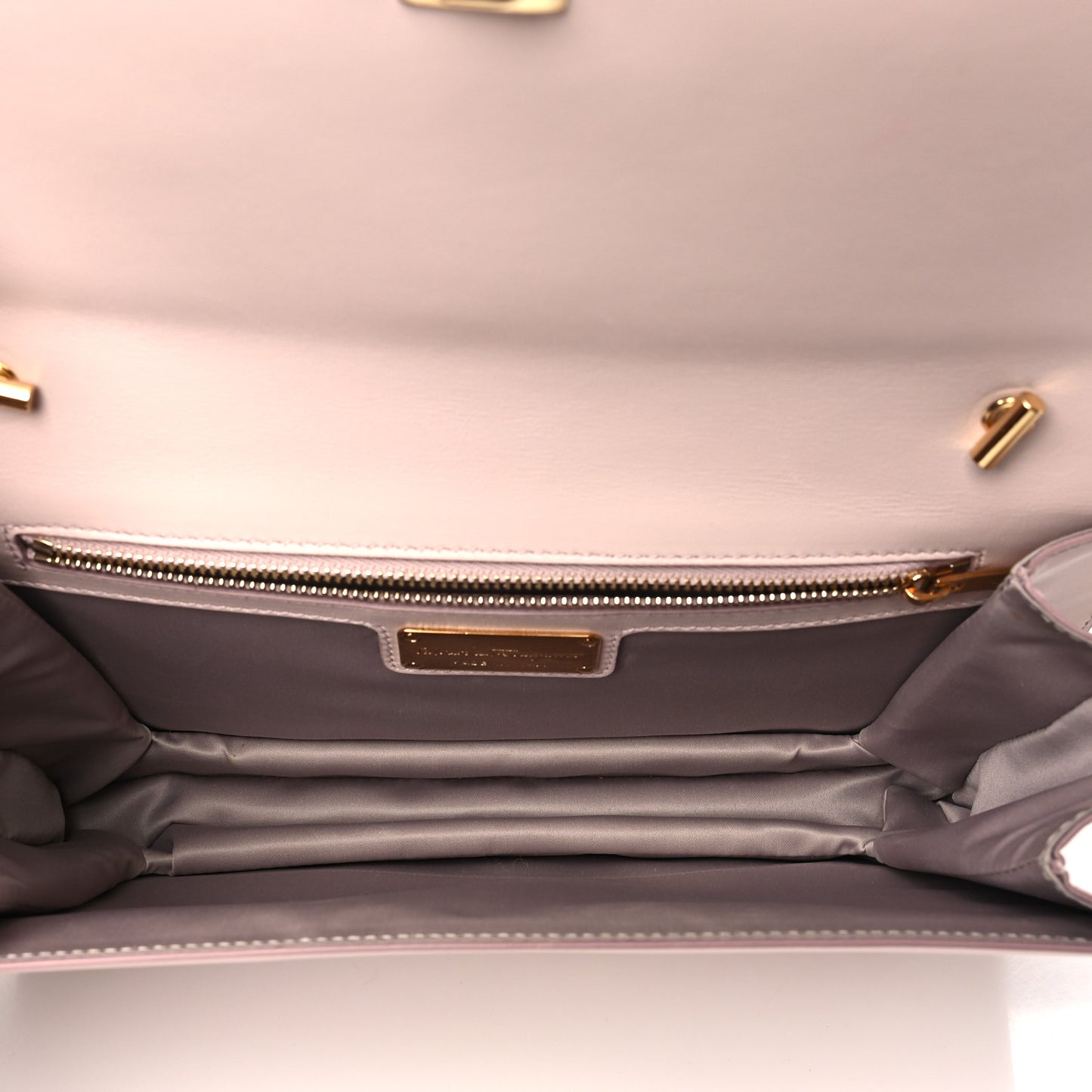 Patent Ginny Vara Bow Shoulder Bag Pastel Pink