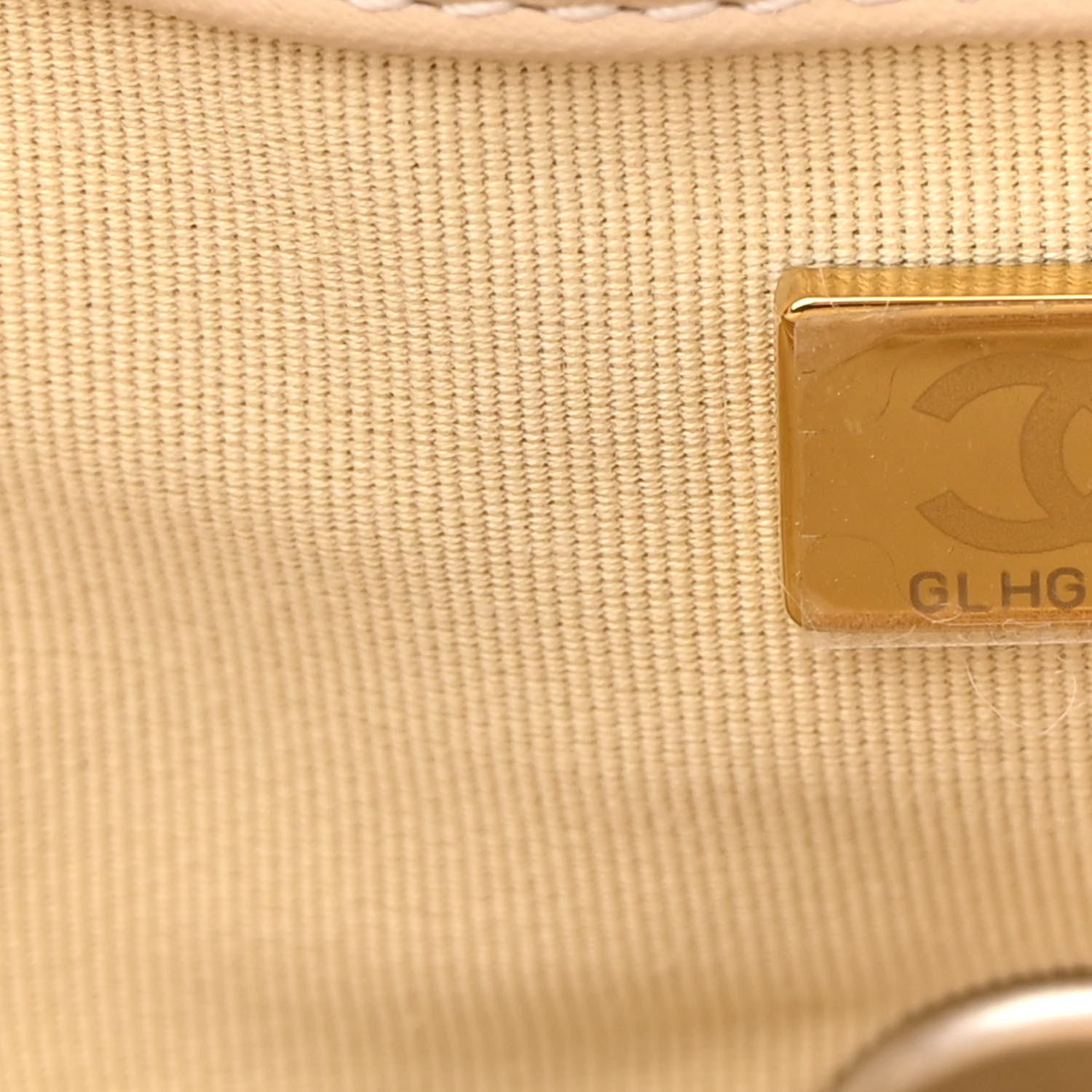 Chanel Lambskin Quilted Large Chanel 19 Flap Beige 7 of 12