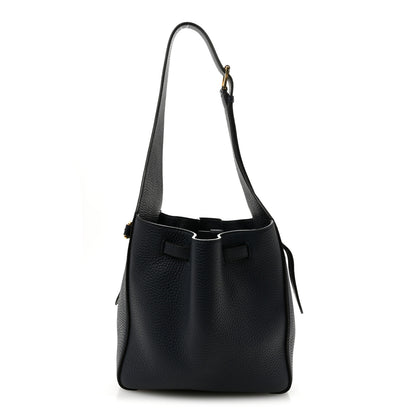 Mulberry Heavy Grain Small Lyra Bucket Bag Night Sky 1 of 9