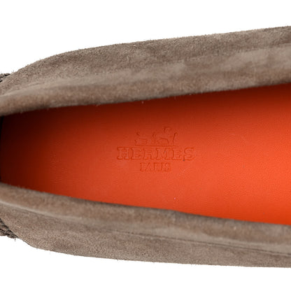 Hermes Suede Mens Come Moccasin Loafers 45 7 of 9