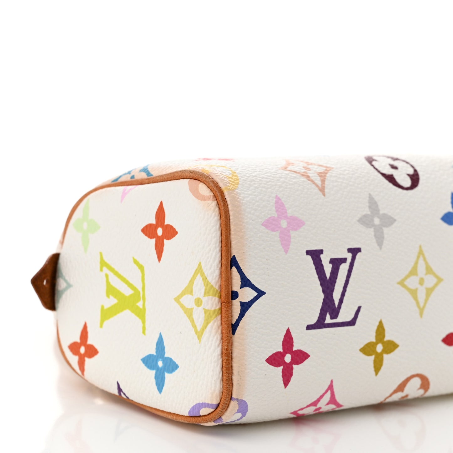 Monogram Multicolor Mini Sac HL Speedy White