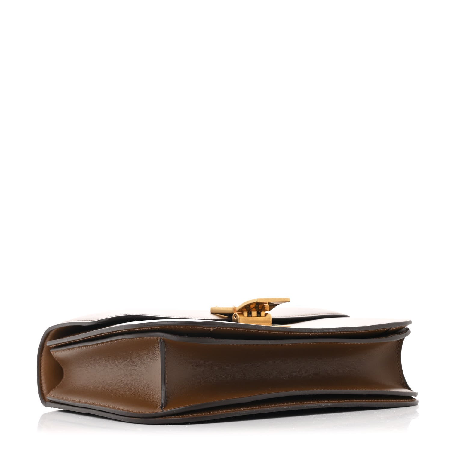 Celine Box Calfskin Medium Classic Box Flap Bag Camel 4 of 13