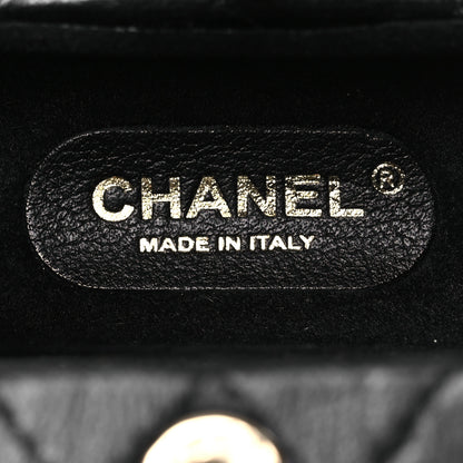 Chanel Lambskin Quilted Airpods Pro Case  Black 4 of 5