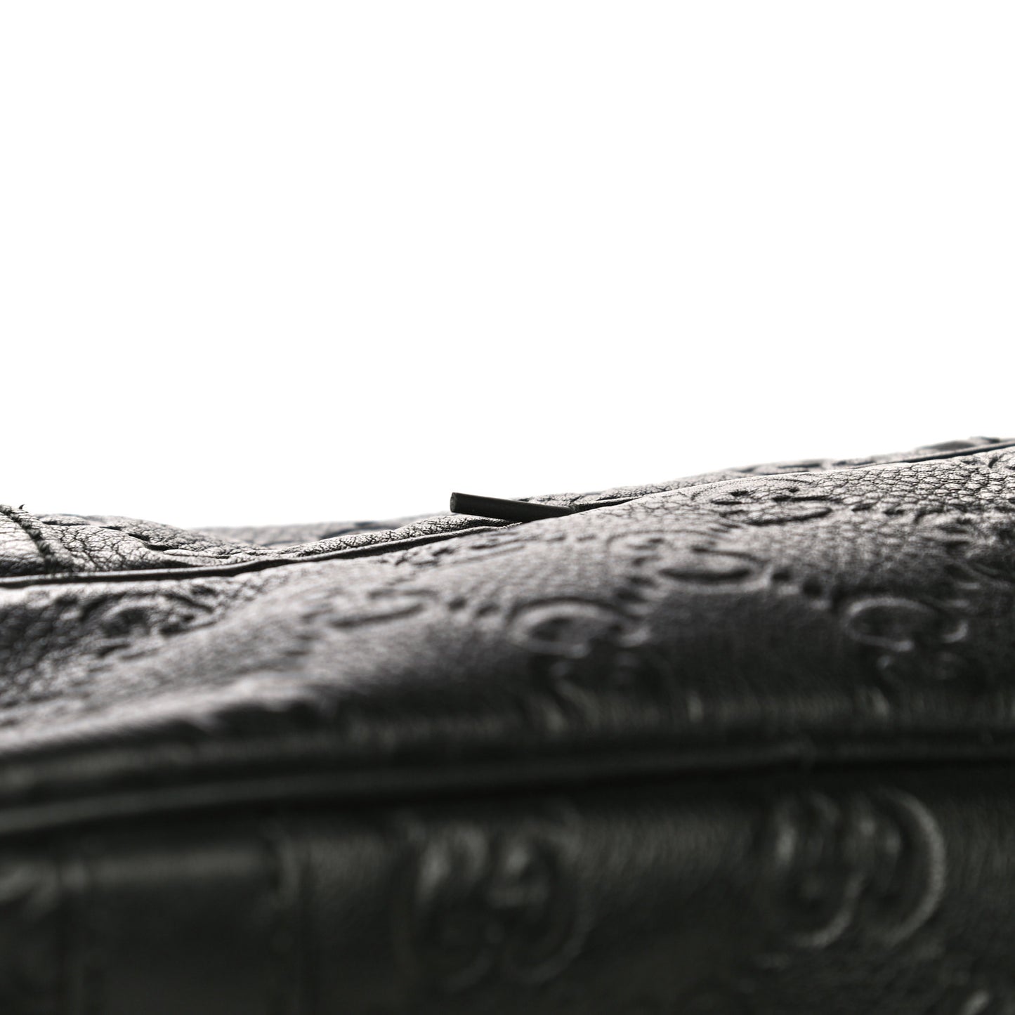 Guccissima Signature Briefcase Black