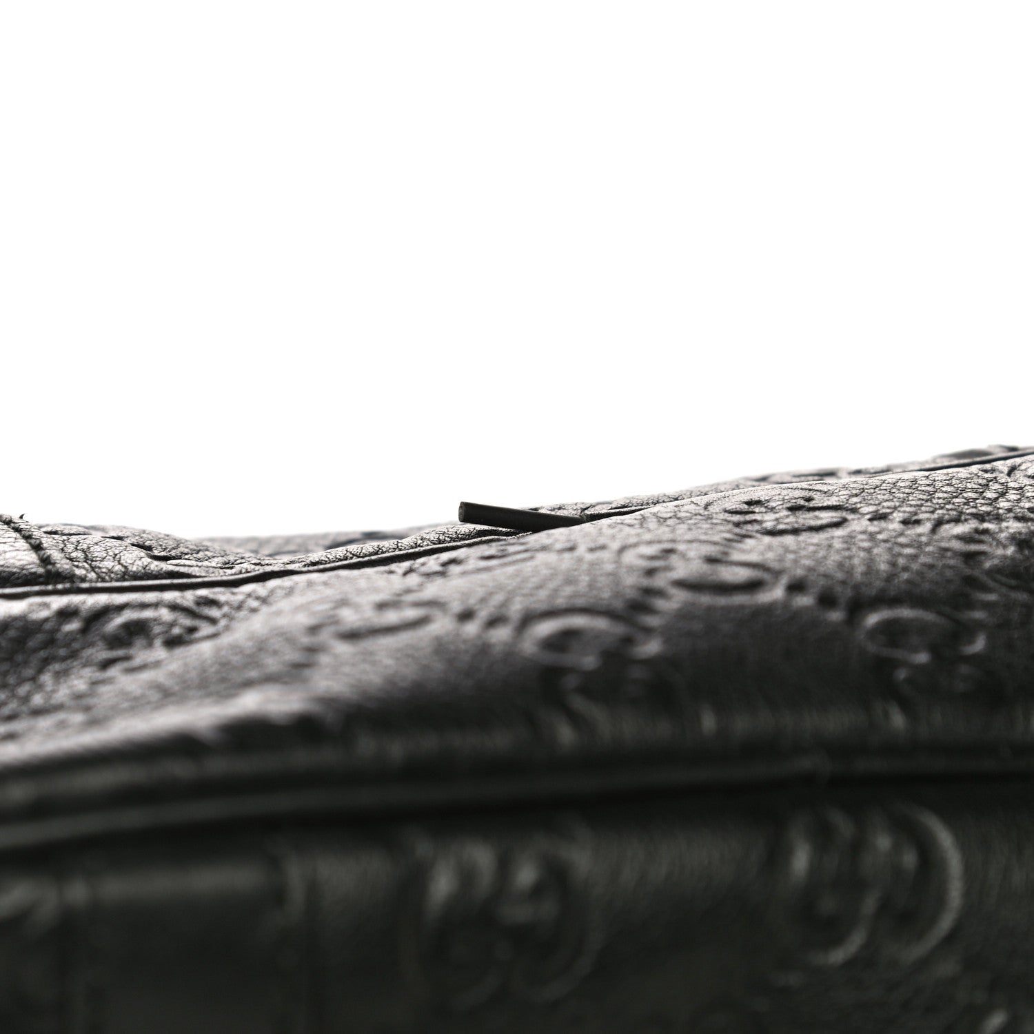 Gucci Guccissima Signature Briefcase Black 13 of 14