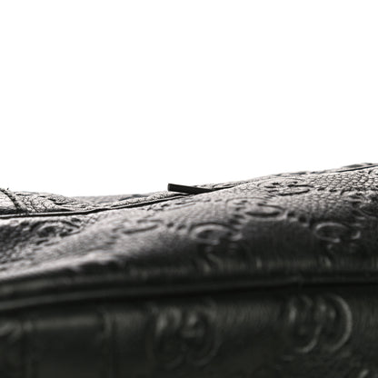 Gucci Guccissima Signature Briefcase Black 13 of 14