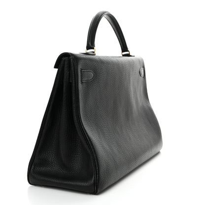 Hermes Ardennes Kelly Retourne 40 Black 3 of 13