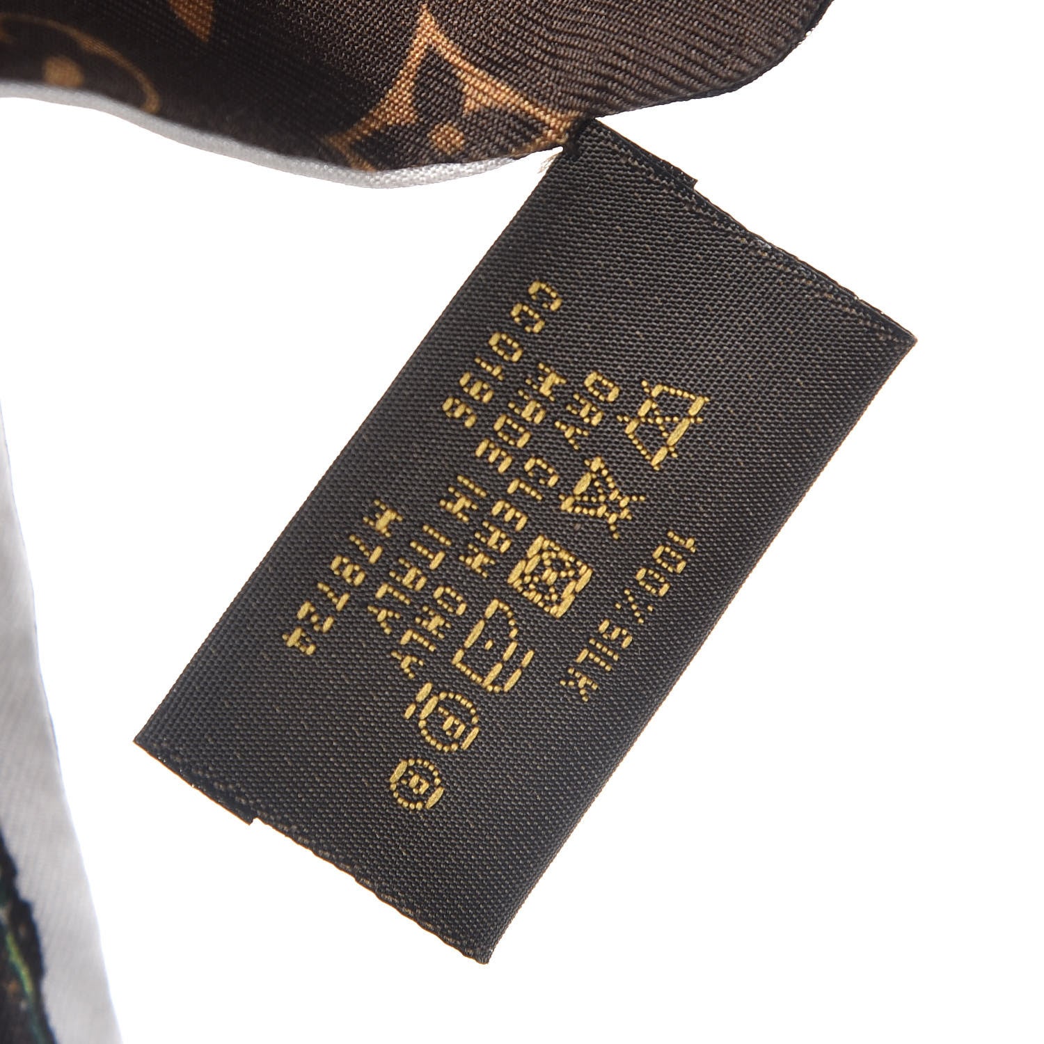 Louis Vuitton Silk Monogram Tribute To Petite Malle BB Bandeau Black 5 of 6