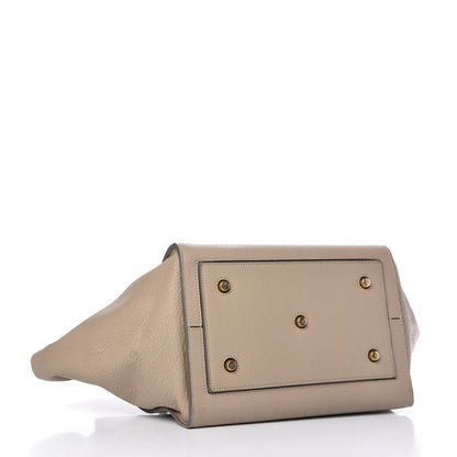 Celine Crisped Calfskin Large Tie Knot Tote Light Taupe 4 of 9