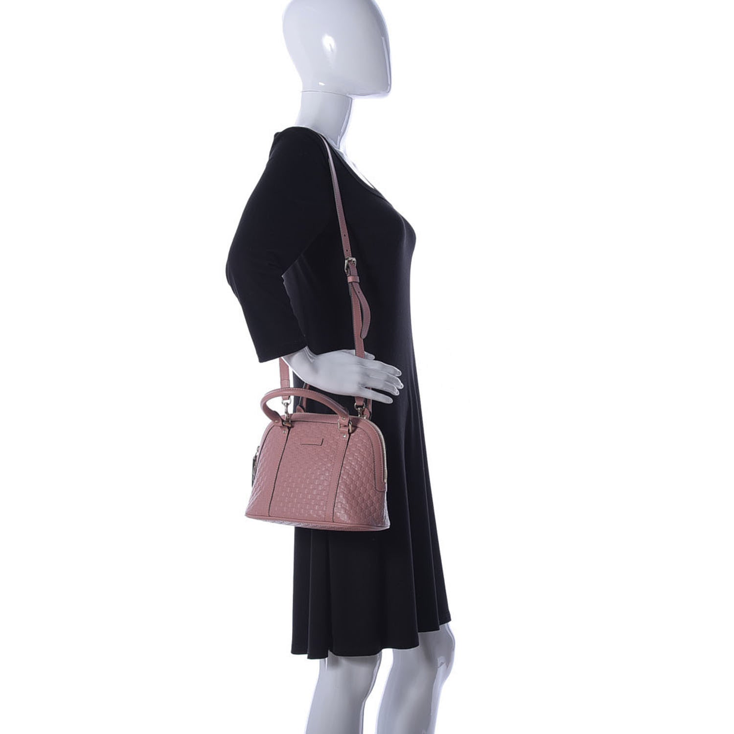Gucci Microguccissima Mini Dome Bag Soft Pink 2 of 9
