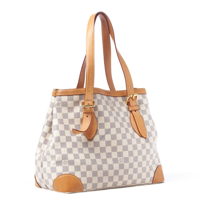 Louis Vuitton Damier Azur Hampstead MM 2 of 8