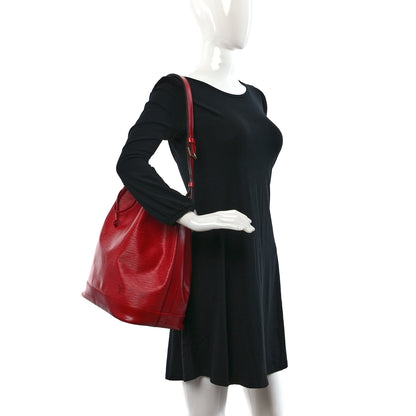 Louis Vuitton Epi Noe Castillan Red 2 of 12