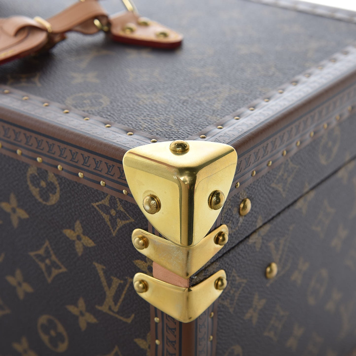 Monogram Boite Bouteilles et Glace Beauty Train Case