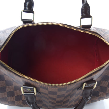 Louis Vuitton Damier Ebene Speedy 30 5 of 7