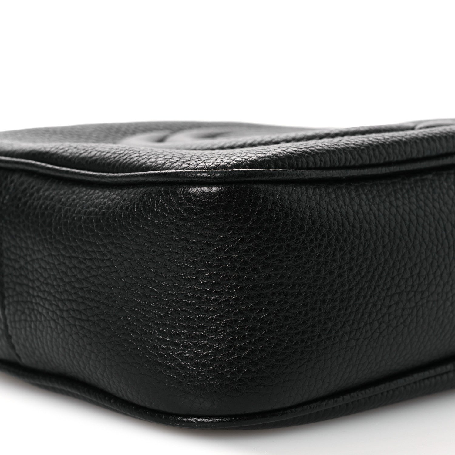Gucci Pebbled Calfskin Small Soho Disco Bag Black 9 of 13
