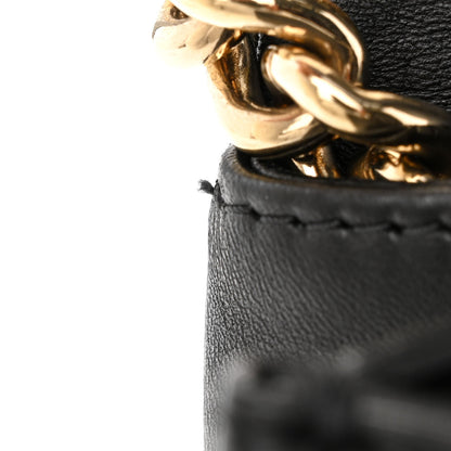 Versace Nappa Small Palazzo Sultan Shoulder Bag Black 10 of 10