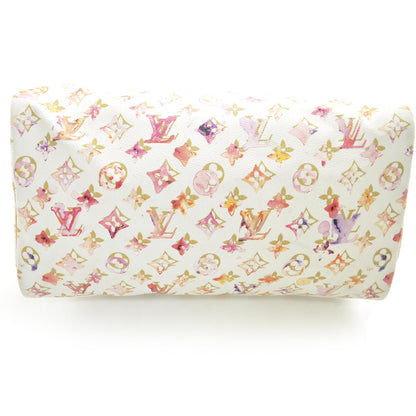 Louis Vuitton Watercolor Aquarelle Speedy 35 White 4 of 8