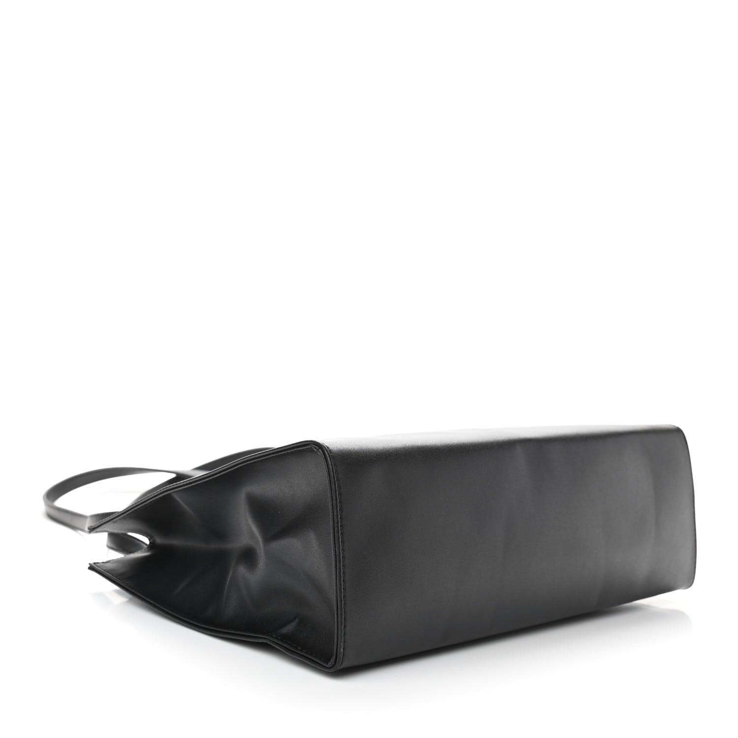 Telfar Vegan Leather Medium Shopping Bag Black 4 of 10