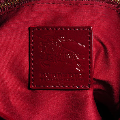 Burberry Patent Quilted Beaton Red 6 of 8