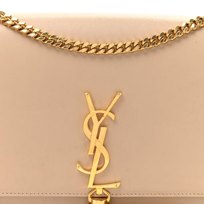 Saint Laurent Smooth Calfskin Medium Classic Monogram Kate Tassel Satchel Nude Powder 8 of 16